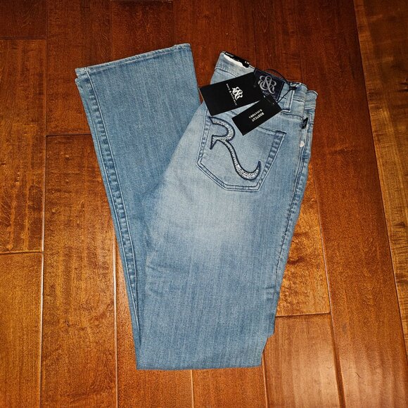 ROCK & REPUBLIC Kassandra Bootcut Jeans - Size 6M - Picture 5 of 6
